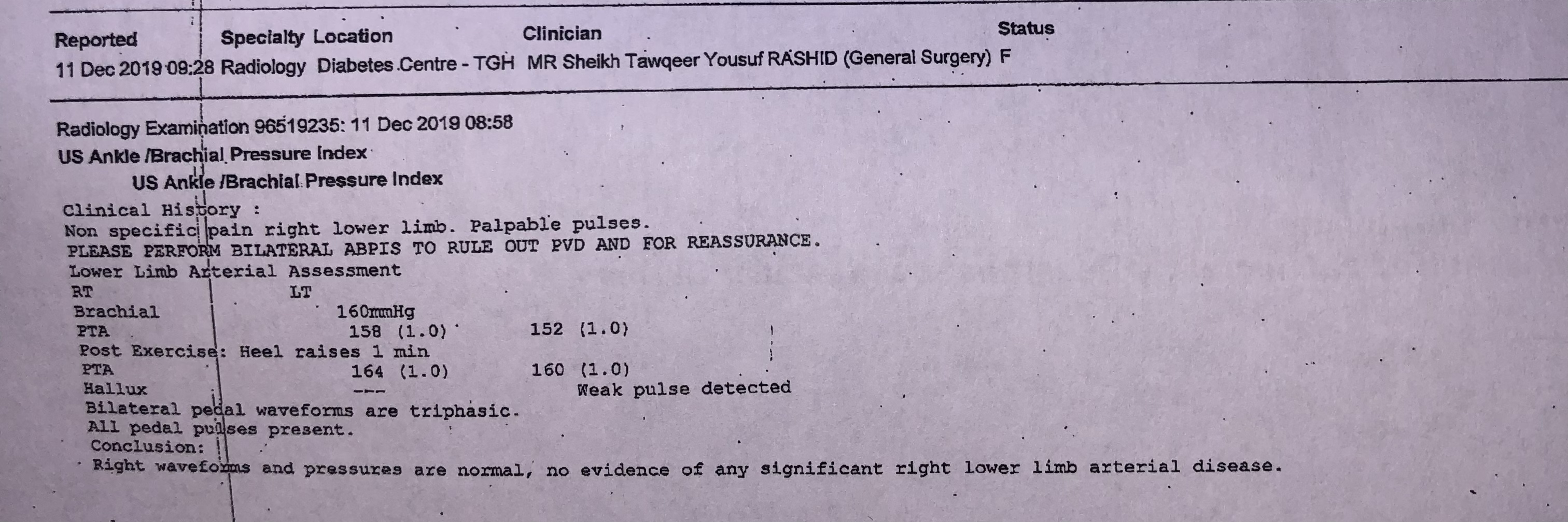 Medical Photo for: Benjamin Newton (24/04/1991)